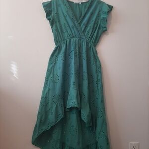 Valentina Naldo maxi dress size L.  Green